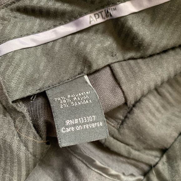 🆕 Men’s apt 9. Dark gray dress pants - Picture 5 of 6